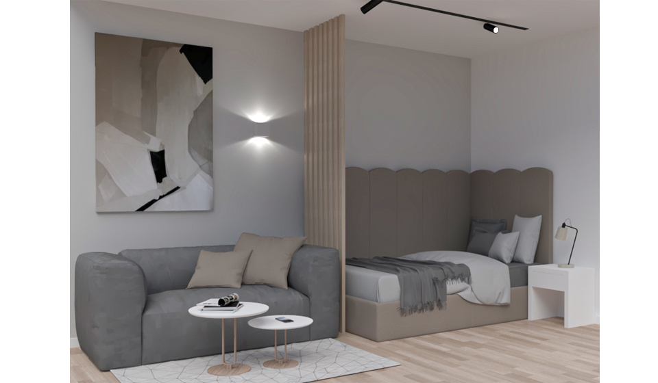 Adaptacija stambenog prostora, dizajn enterijera, rad polaznika Suada Šandal