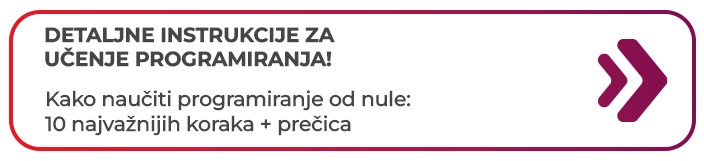 Baner ka tekstu Kako naučiti programiranje od nule: 10 najvažnijih koraka i prečica