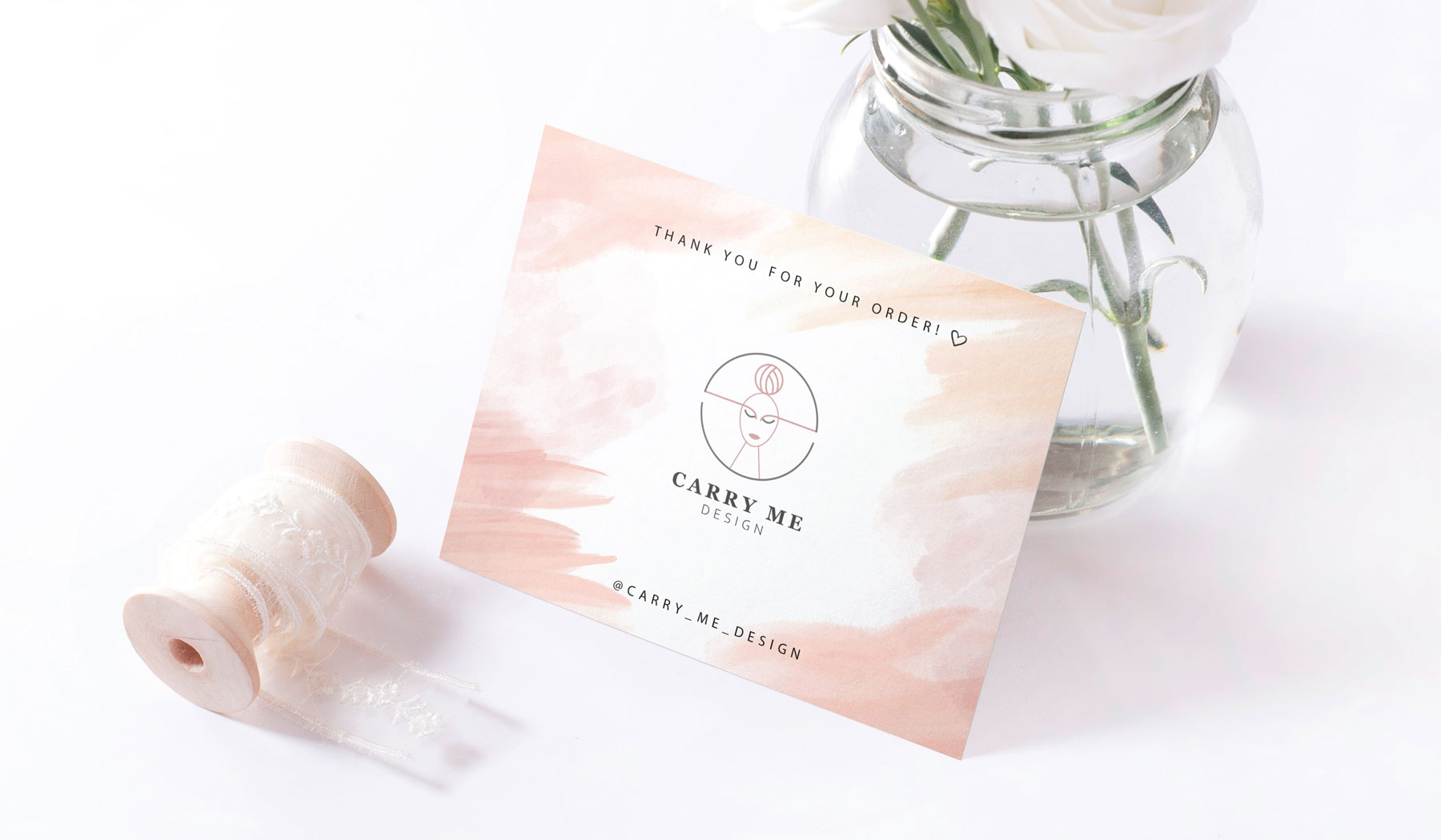 Carry Me Design, znak i logotip, rad polaznika Merima Bedić
