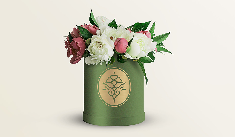 Petal&Stem, znak i logotip, rad polaznika Tamara Miković